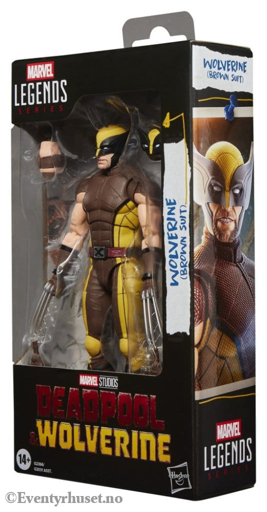 Deadpool & Wolverine Marvel Legends Action Figure Wolverine (Brown Suit) 15 cm Collectibles