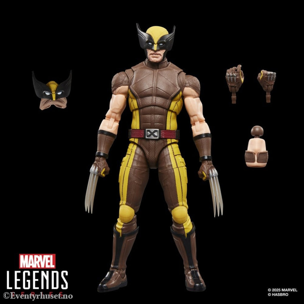 Deadpool & Wolverine Marvel Legends Action Figure Wolverine (Brown Suit) 15 cm Collectibles
