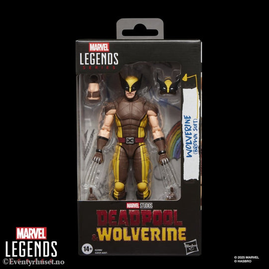 Deadpool & Wolverine Marvel Legends Action Figure Wolverine (Brown Suit) 15 cm Collectibles