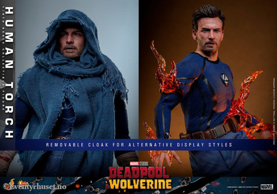 Deadpool & Wolverine Movie Masterpiece Action Figure 1/6 Human Torch 31 cm Toys