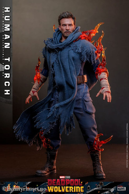 Deadpool & Wolverine Movie Masterpiece Action Figure 1/6 Human Torch 31 cm Toys