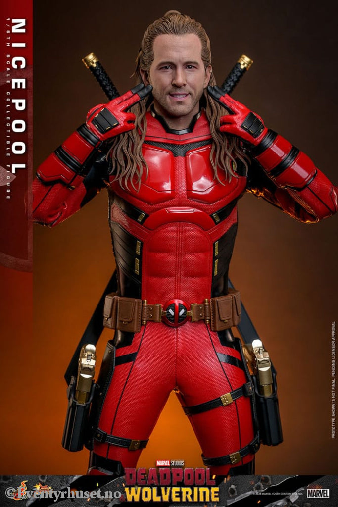 Deadpool & Wolverine Movie Masterpiece Action Figure 1/6 Nicepool 30 cm Toys