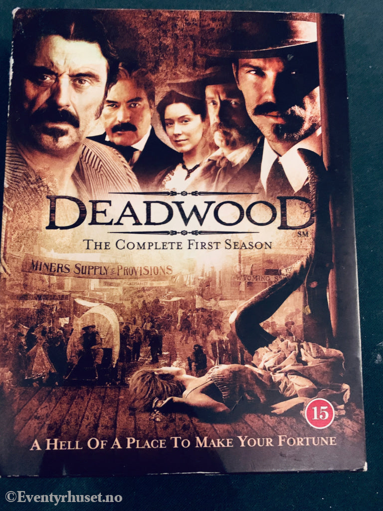 Deadwood. Sesong 1. DVD samleboks.