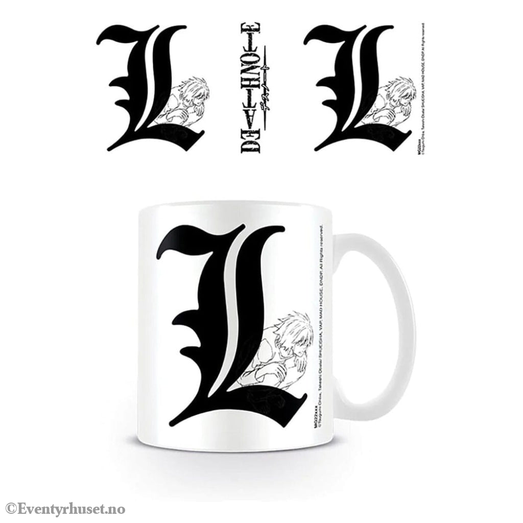 Death Note Mug L Manga & Anime