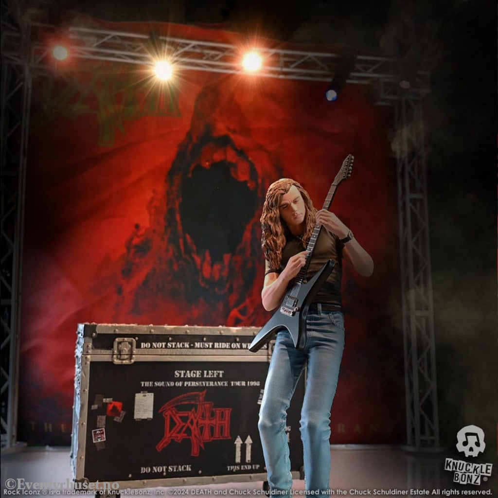 Death Rock Ikonz On Tour Road Case Statue + Stage Backdrop Set The Sound of Perseverance Tour 1998 Collectibles