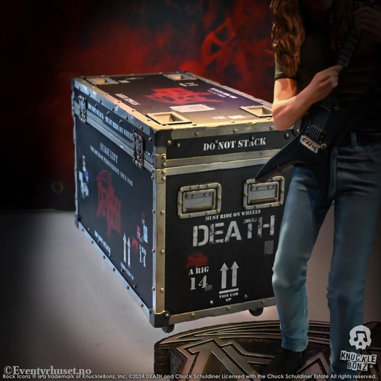 Death Rock Ikonz On Tour Road Case Statue + Stage Backdrop Set The Sound of Perseverance Tour 1998 Collectibles