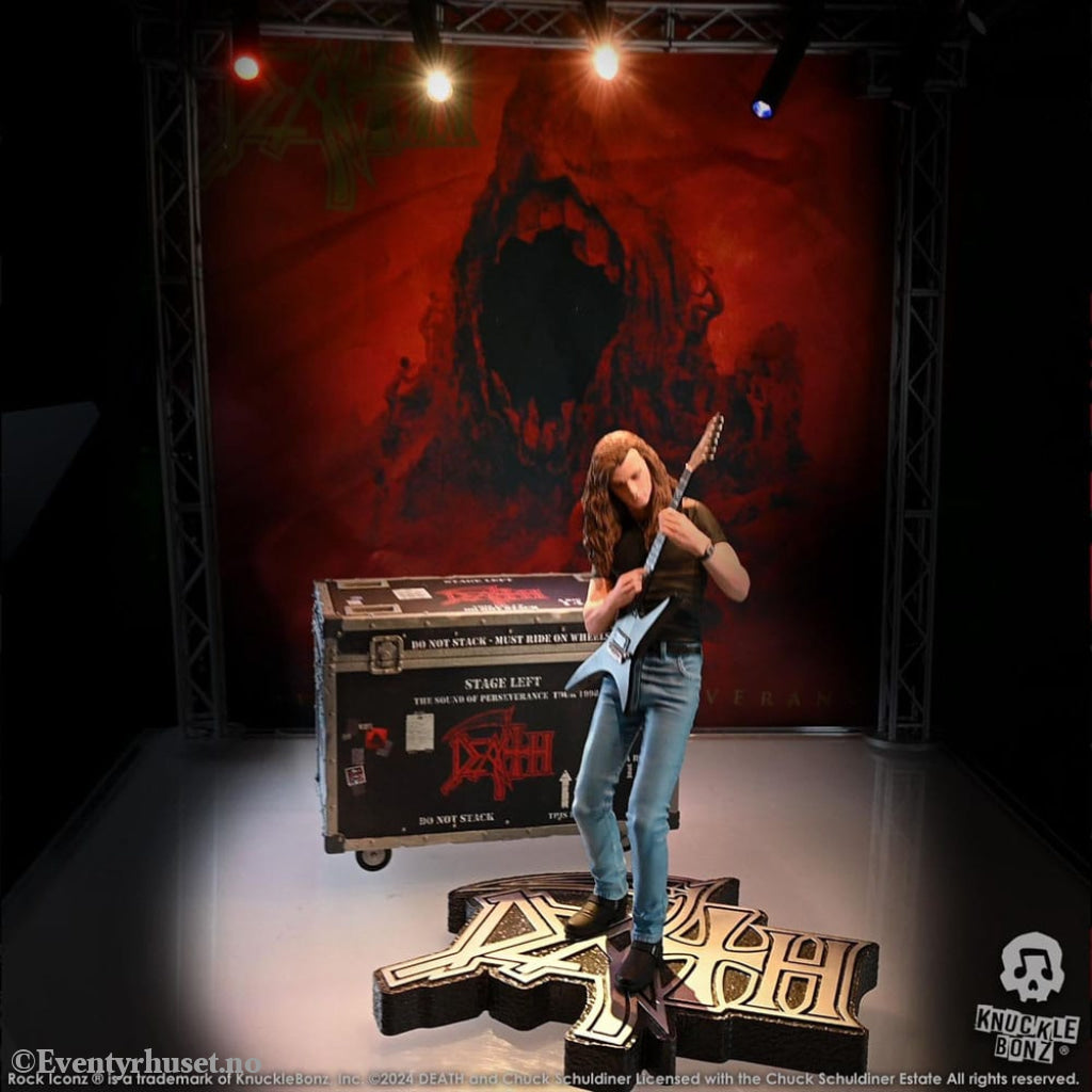 Death Rock Ikonz On Tour Road Case Statue + Stage Backdrop Set The Sound of Perseverance Tour 1998 Collectibles