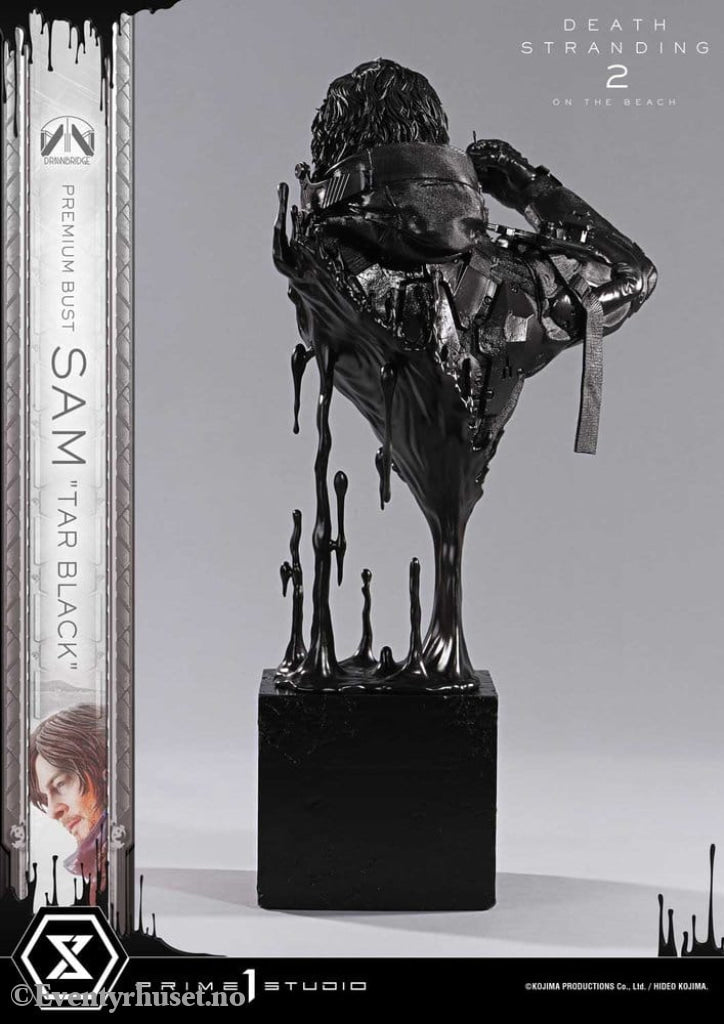 Death Stranding 2: On the Beach Premium Bust 1/3 Sam Tar Black 44 cm Collectibles