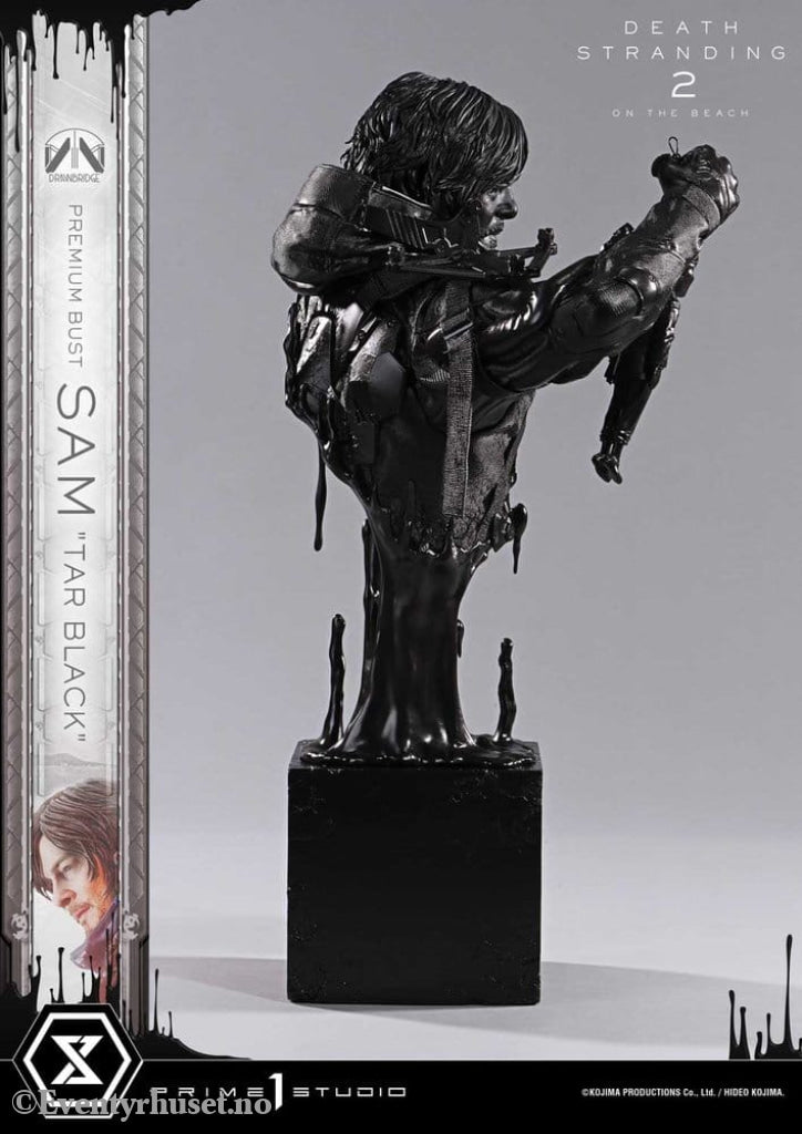 Death Stranding 2: On the Beach Premium Bust 1/3 Sam Tar Black 44 cm Collectibles