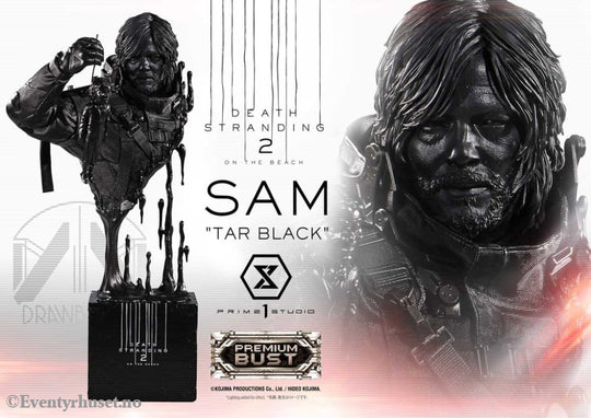 Death Stranding 2: On the Beach Premium Bust 1/3 Sam Tar Black 44 cm Collectibles
