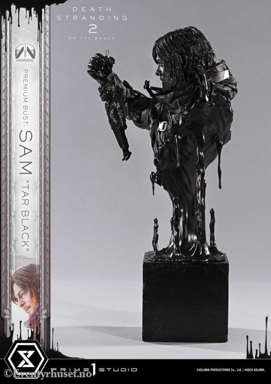 Death Stranding 2: On the Beach Premium Bust 1/3 Sam Tar Black 44 cm Collectibles