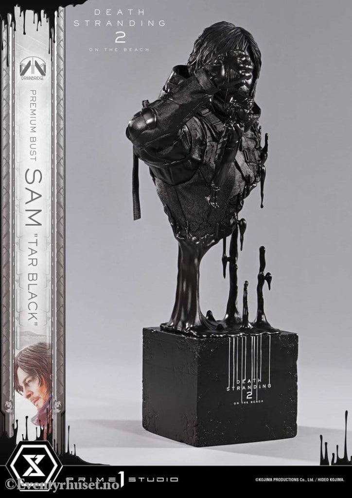 Death Stranding 2: On the Beach Premium Bust 1/3 Sam Tar Black 44 cm Collectibles
