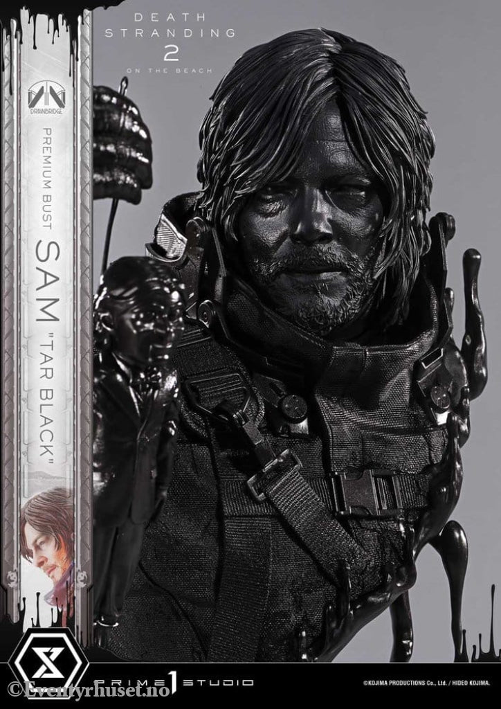 Death Stranding 2: On the Beach Premium Bust 1/3 Sam Tar Black 44 cm Collectibles
