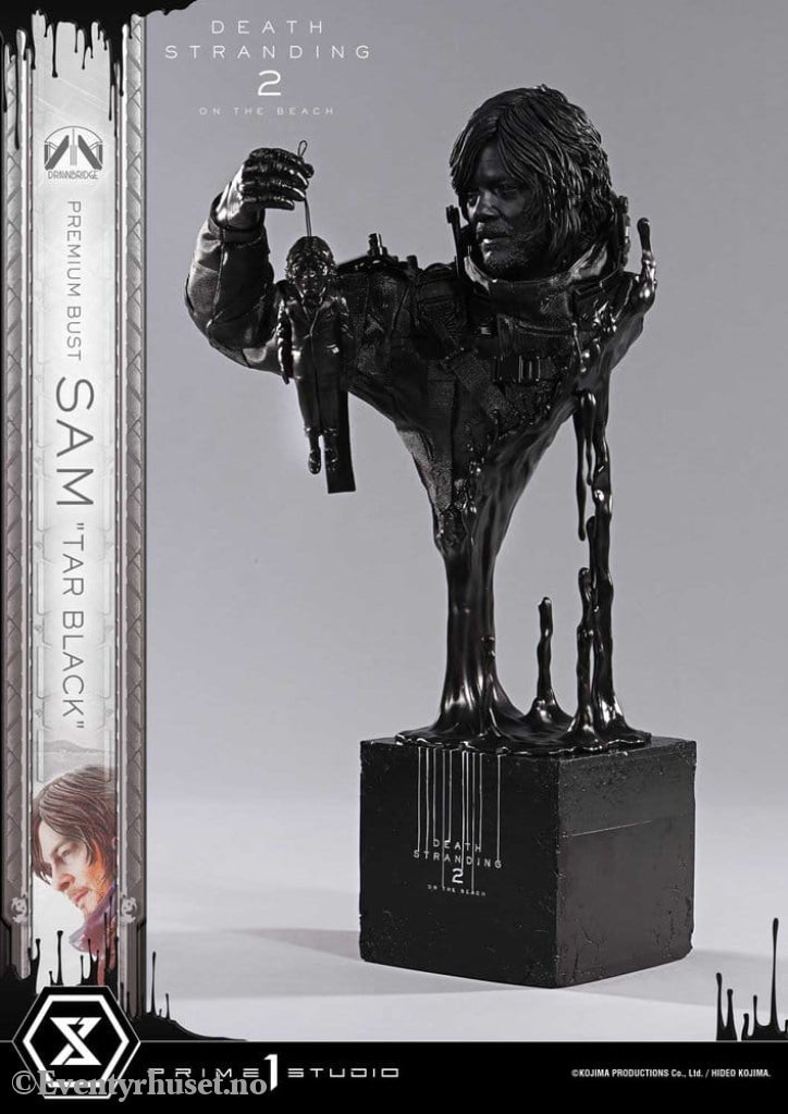 Death Stranding 2: On the Beach Premium Bust 1/3 Sam Tar Black 44 cm Collectibles