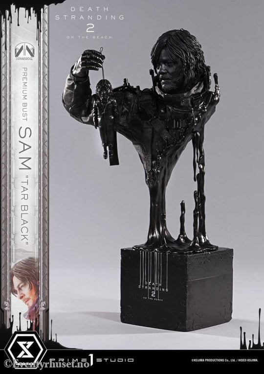 Death Stranding 2: On the Beach Premium Bust 1/3 Sam Tar Black 44 cm Collectibles