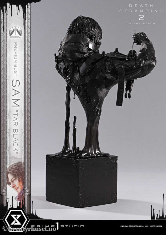 Death Stranding 2: On the Beach Premium Bust 1/3 Sam Tar Black 44 cm Collectibles