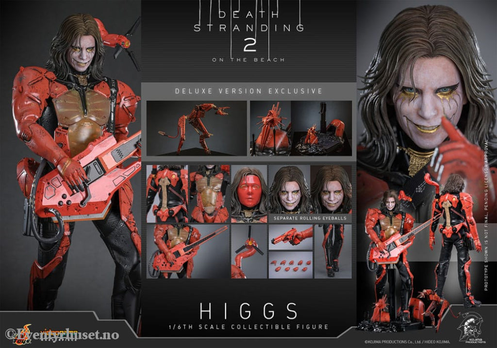 Death Stranding 2: On the Beach Videogame Masterpiece Action Figure 1/6 Higgs (Deluxe Version) 33 cm Toys