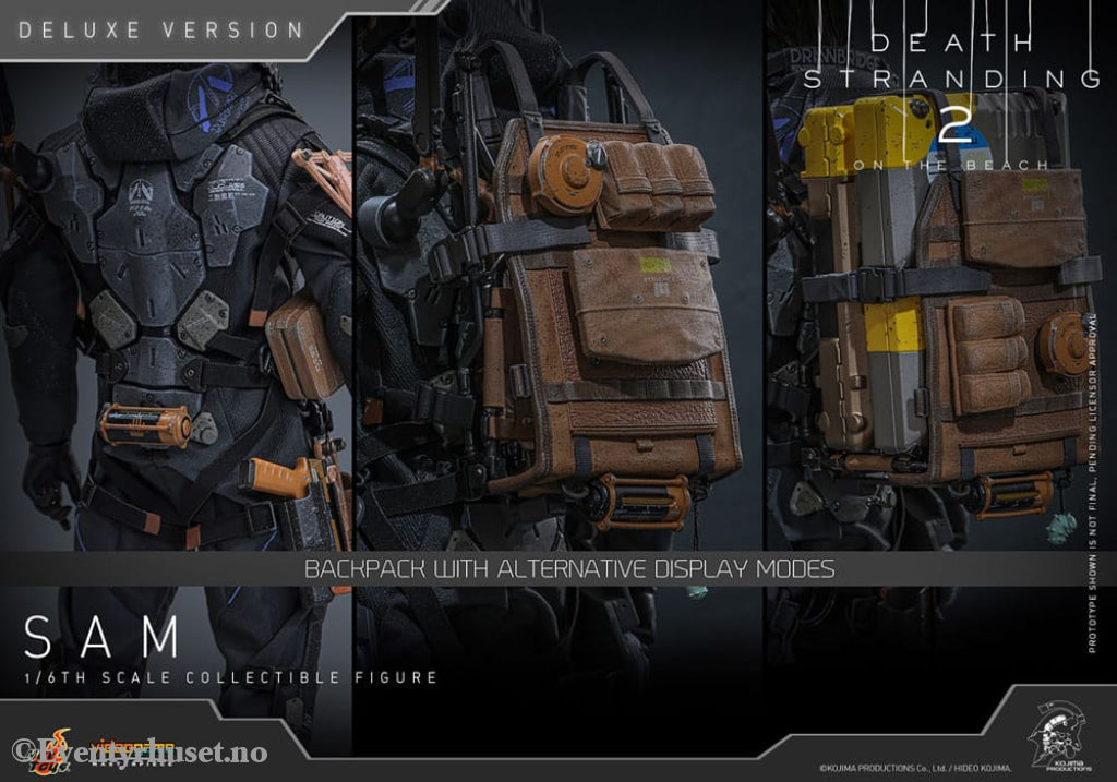 Death Stranding 2: On the Beach Videogame Masterpiece Action Figure 1/6 Sam (Deluxe Version) 31 cm Toys