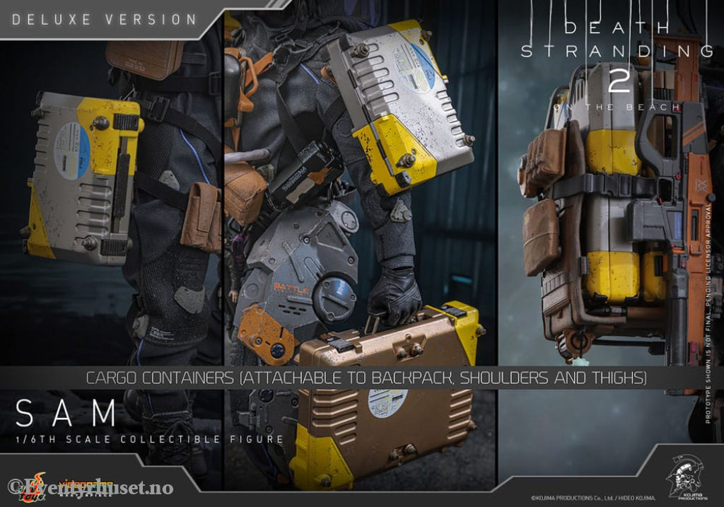 Death Stranding 2: On the Beach Videogame Masterpiece Action Figure 1/6 Sam (Deluxe Version) 31 cm Toys