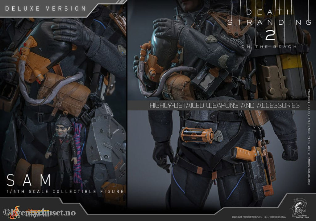 Death Stranding 2: On the Beach Videogame Masterpiece Action Figure 1/6 Sam (Deluxe Version) 31 cm Toys