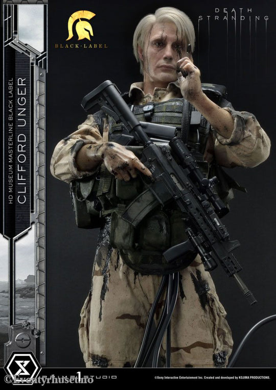 Death Stranding Statue 1/2 Clifford Unger Black Label 103 cm Collectibles