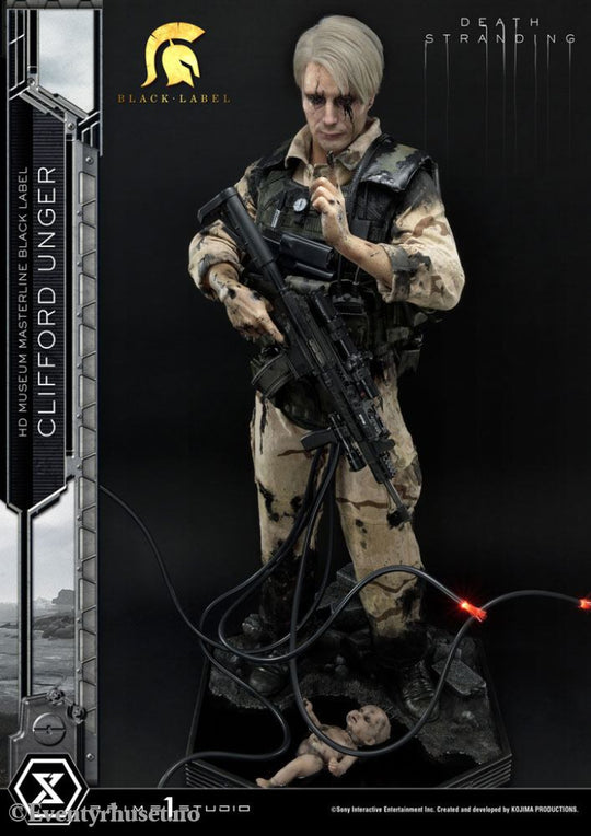 Death Stranding Statue 1/2 Clifford Unger Black Label 103 cm Collectibles