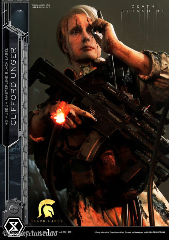 Death Stranding Statue 1/2 Clifford Unger Black Label 103 cm Collectibles