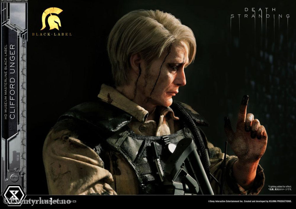 Death Stranding Statue 1/2 Clifford Unger Black Label 103 cm Collectibles