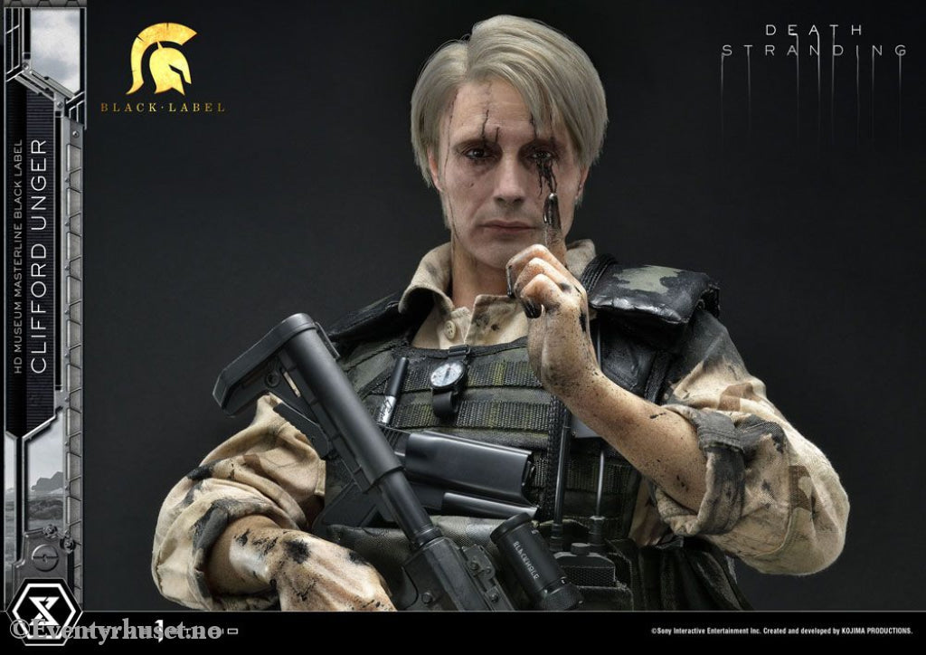 Death Stranding Statue 1/2 Clifford Unger Black Label 103 cm Collectibles