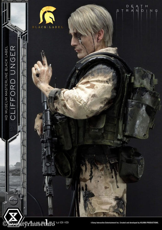 Death Stranding Statue 1/2 Clifford Unger Black Label 103 cm Collectibles