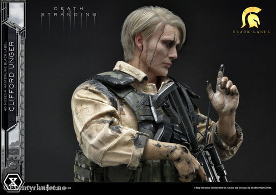 Death Stranding Statue 1/2 Clifford Unger Black Label 103 cm Collectibles