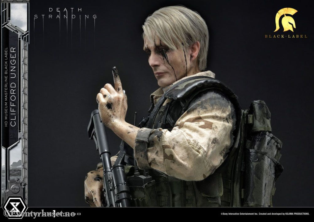 Death Stranding Statue 1/2 Clifford Unger Black Label 103 cm Collectibles