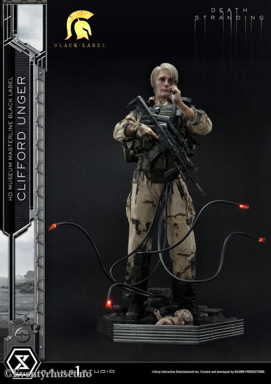 Death Stranding Statue 1/2 Clifford Unger Black Label 103 cm Collectibles