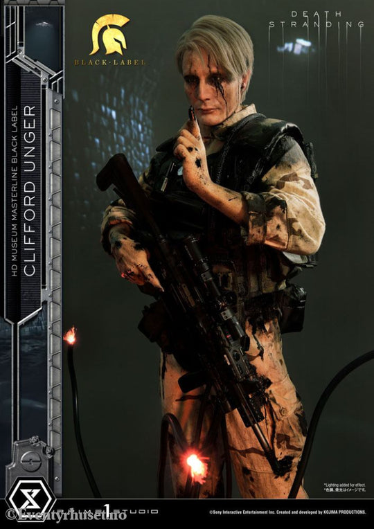 Death Stranding Statue 1/2 Clifford Unger Black Label 103 cm Collectibles