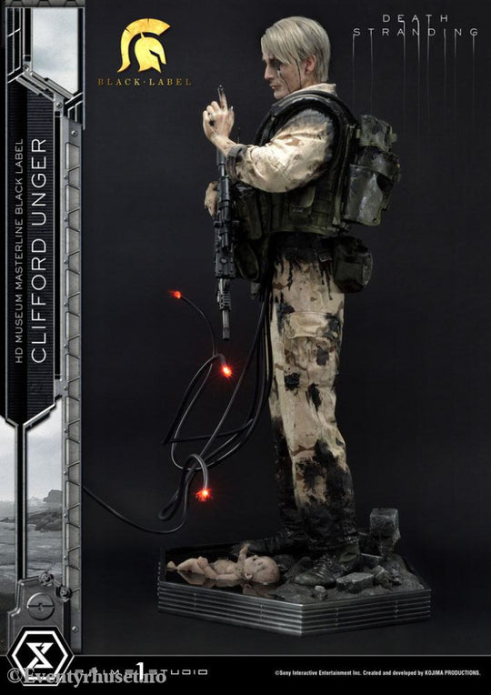 Death Stranding Statue 1/2 Clifford Unger Black Label 103 cm Collectibles