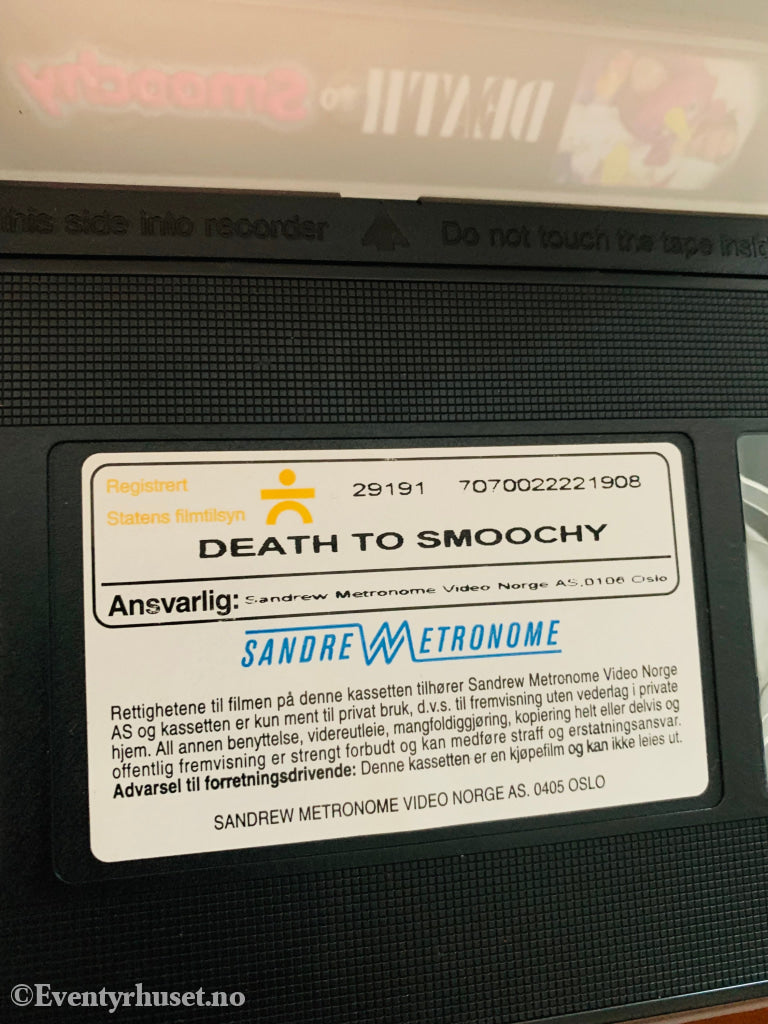 Death To Smoochy. 2002. Vhs. Vhs