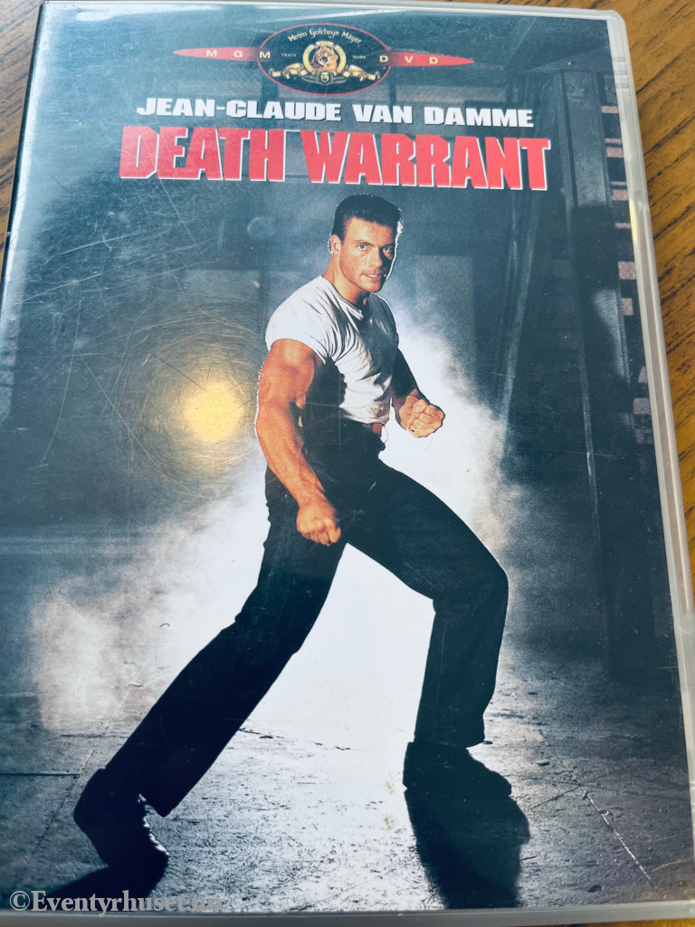 Death Warrant (Med Jean Claud Van Damme). Dvd. Dvd