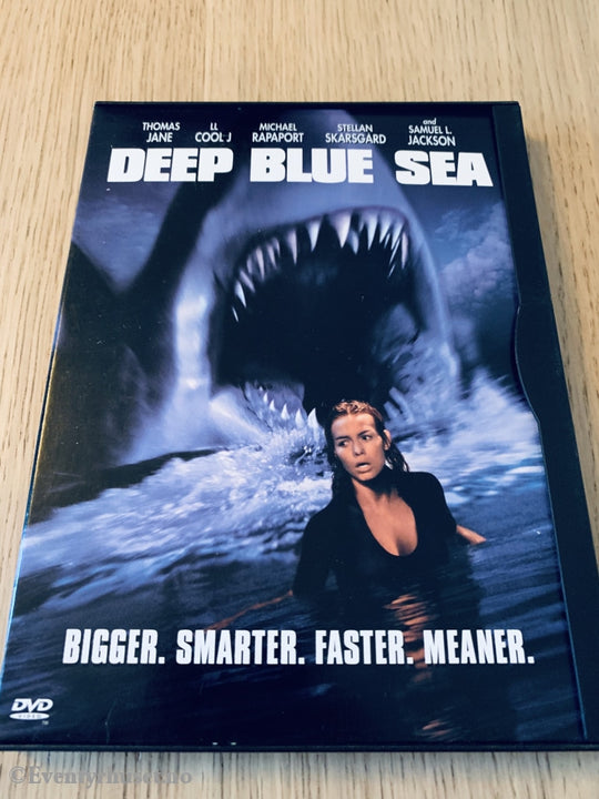 Deep Blue Sea. 1999 Dvd Snapcase.