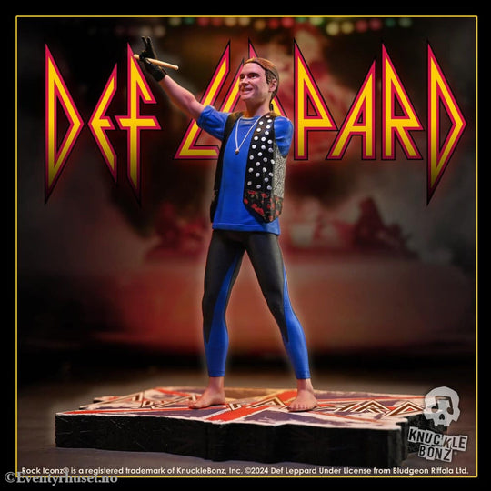 Def Leppard Rock Iconz Statue Rick Allen 24 cm Collectibles