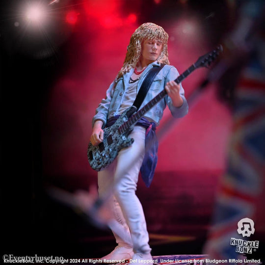 Def Leppard Rock Iconz Statue Rick Savage 24 cm Collectibles