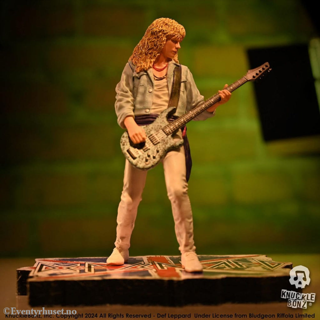 Def Leppard Rock Iconz Statue Rick Savage 24 cm Collectibles