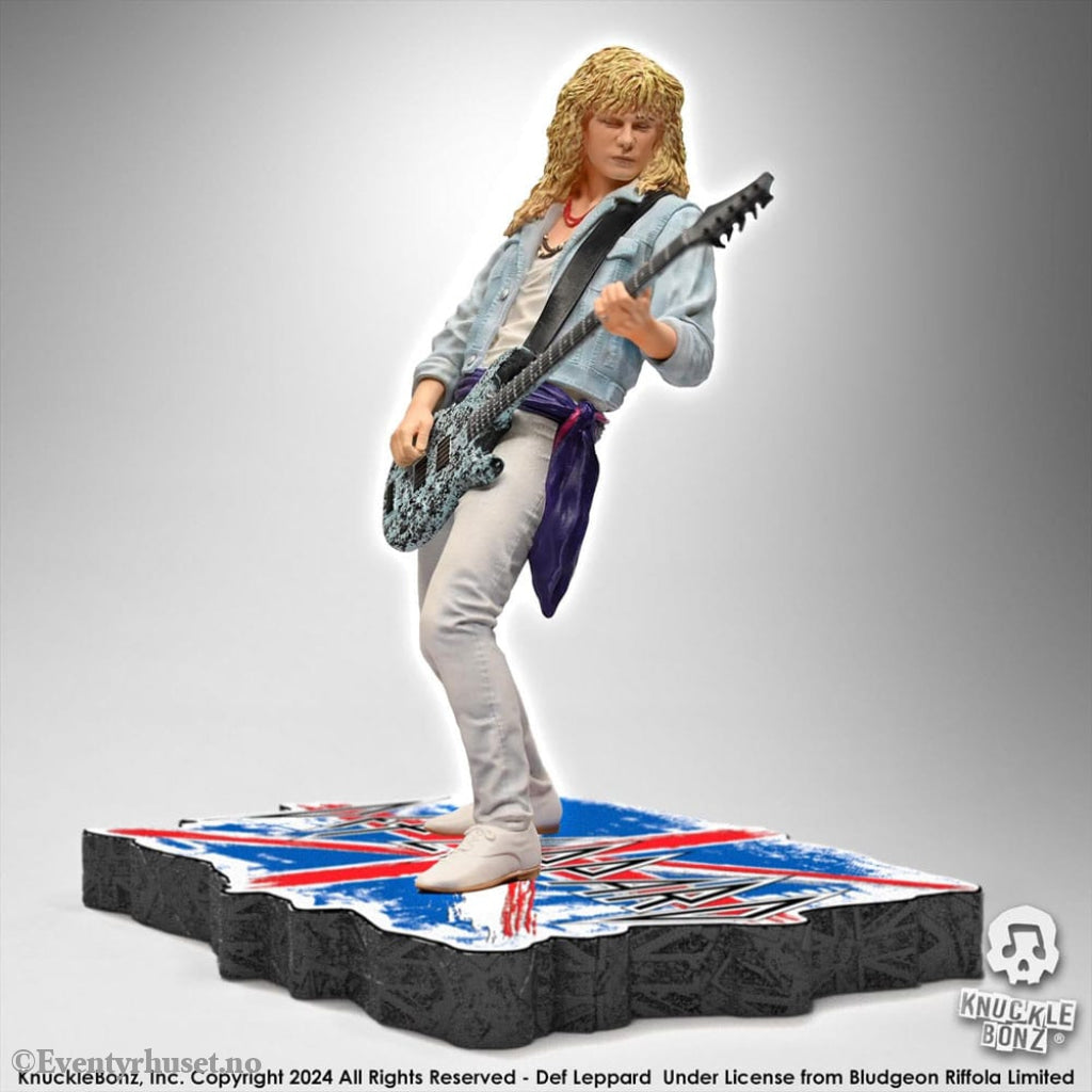 Def Leppard Rock Iconz Statue Rick Savage 24 cm Collectibles