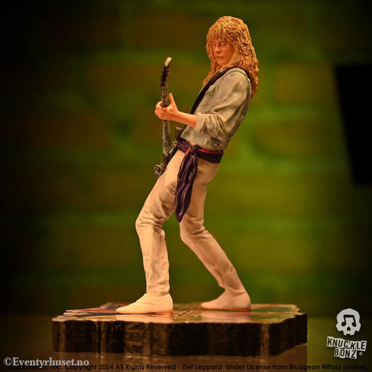 Def Leppard Rock Iconz Statue Rick Savage 24 cm Collectibles