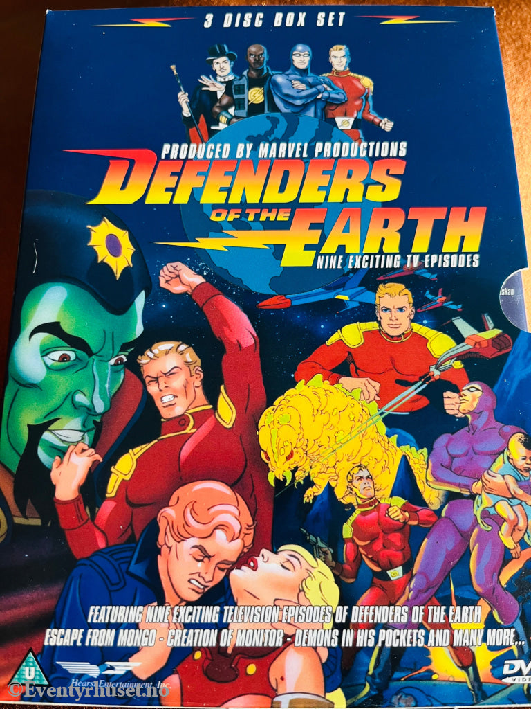 Defenders Of The Earth. Dvd Samleboks.