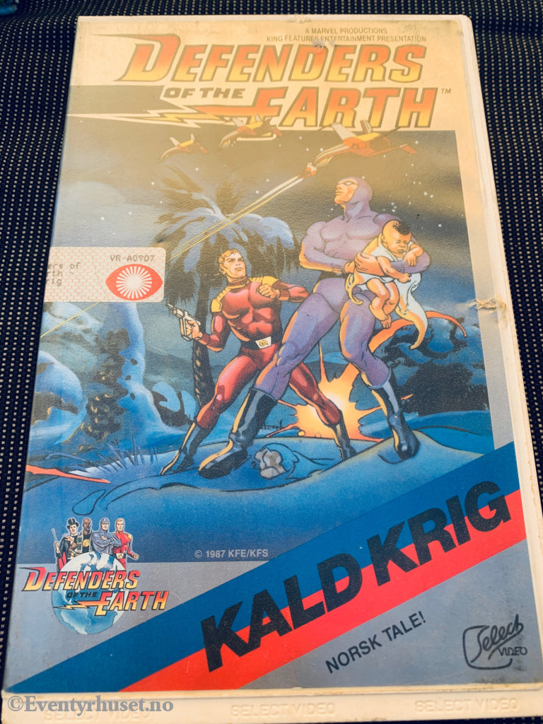Defenders of the earth Kald krig. 1987. VHS Big Box. VHS Big Box