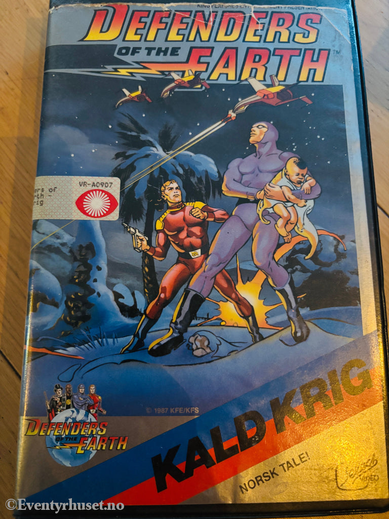 Defenders of the earth - Kald krig. 1987. VHS Big Box. VHS Big Box