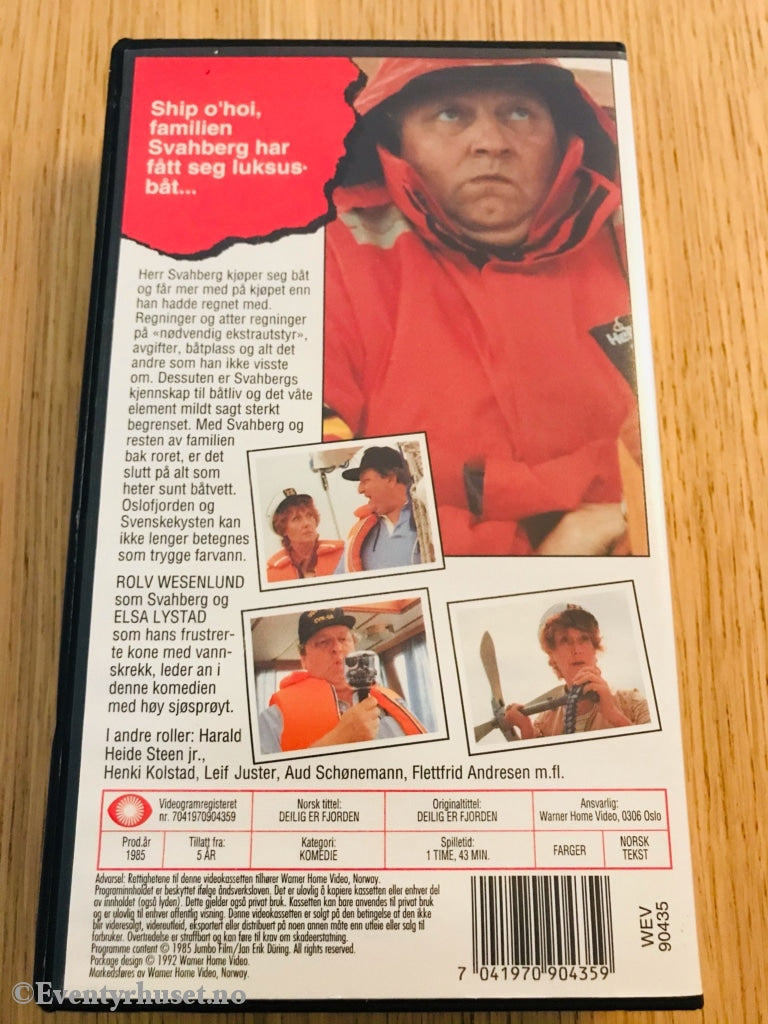 Deilig Er Fjorden. 1985. Vhs. Vhs