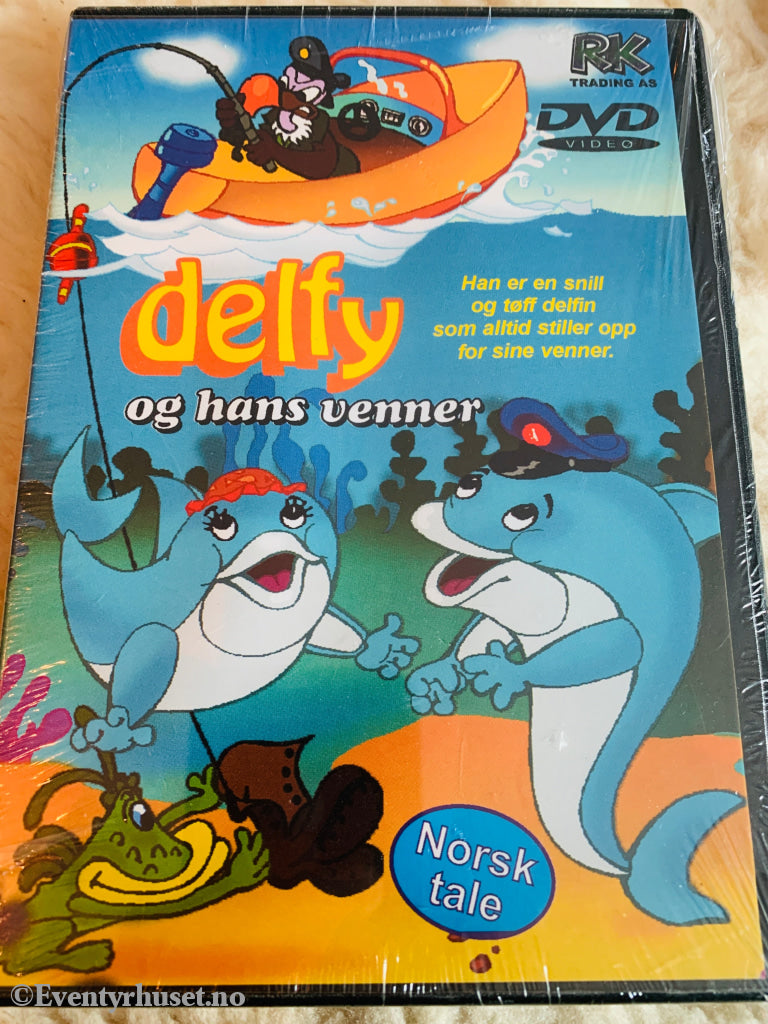 Delfy og hans venner. DVD. Ny i plast!