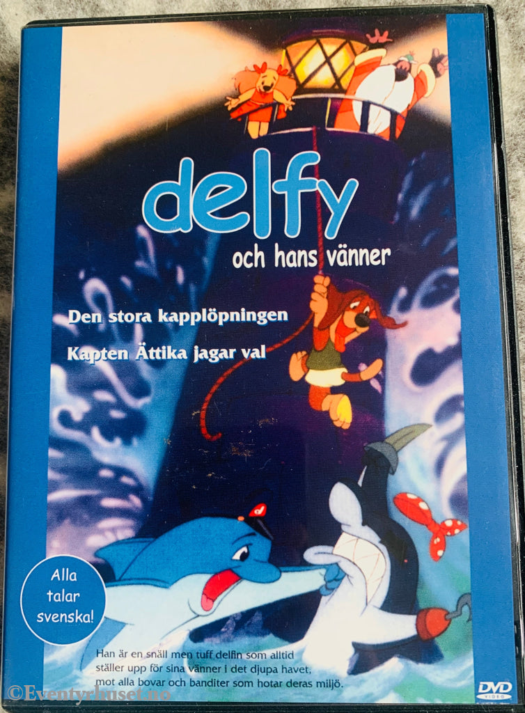 Delfy Og Hans Venner. Dvd. Svensk Utgave. Dvd