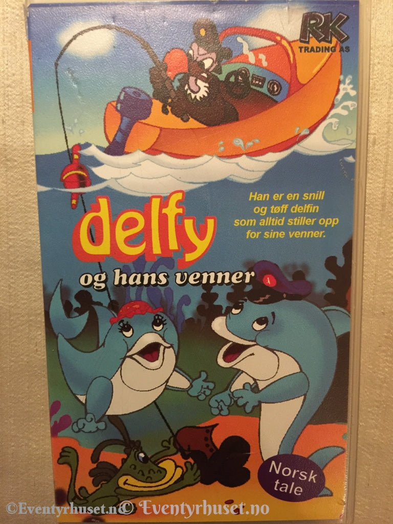 Delfy Og Hans Venner. Vhs. Vhs